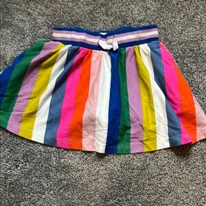 Colorful Striped Skort